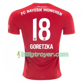 Billige Fotballdrakter FC Bayern München Leon Goretzka 18 Hjemmedraktsett 2019/20 Kortermet